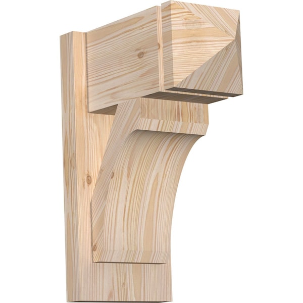 Ekena Millwork Legacy Arts & Crafts Smooth Outlooker, Douglas Fir, 7 1/2"W x 14"D x 18"H OUT08X14X18LEC03SDF - main